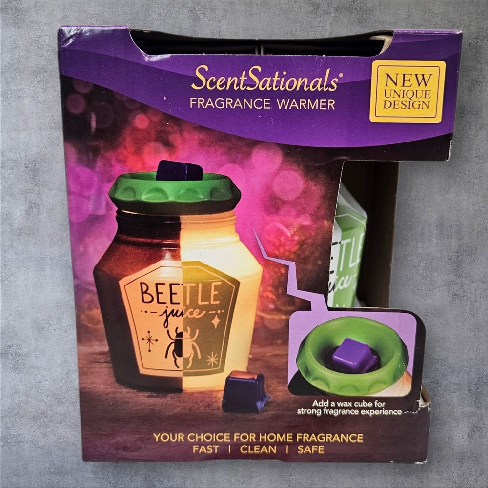 ScentSationals Beetlejuice Fragrance Warmer Home Decor‎ NEW Unique Design